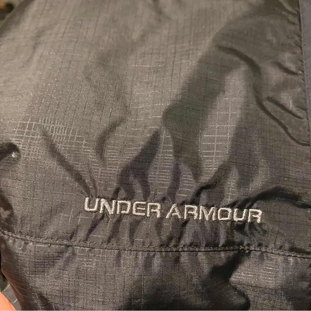 Under Armour Performance Ski Pants Black Youth Large Lined Unisex Snow Gorp Warm
